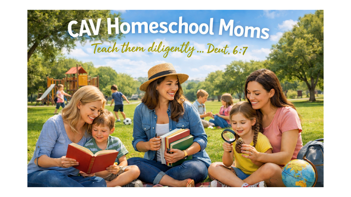 Logo for CAV Homeschool Moms