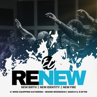 Logo for RENEW - 4 WEEK EQUIPPING SESSIONS