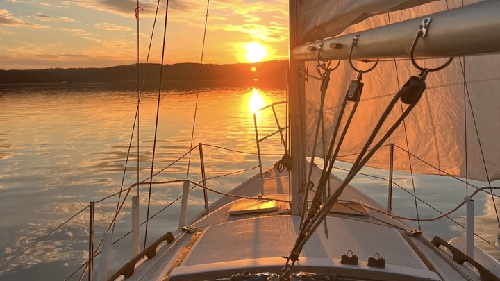 Logo for Unique Focus - Anchored in Christ / Sailing & Kayaking - Dale