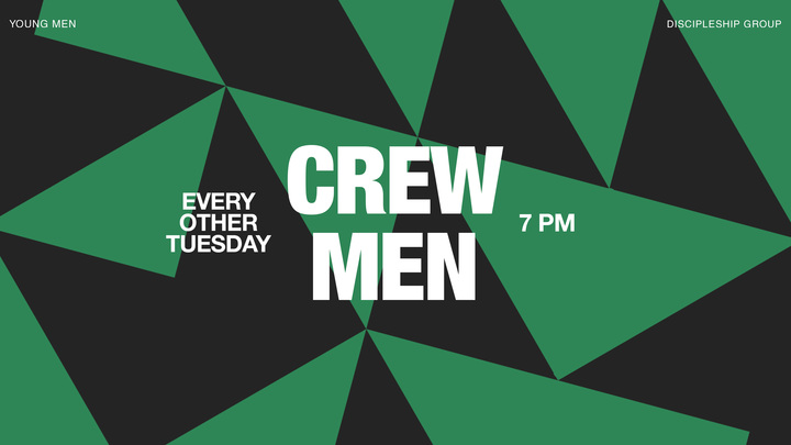 Logo for Crew Men - A Young Men's Discipleship Group