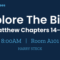 Logo for Explore the Bible: Matthew 14-28 (Starting March 1)