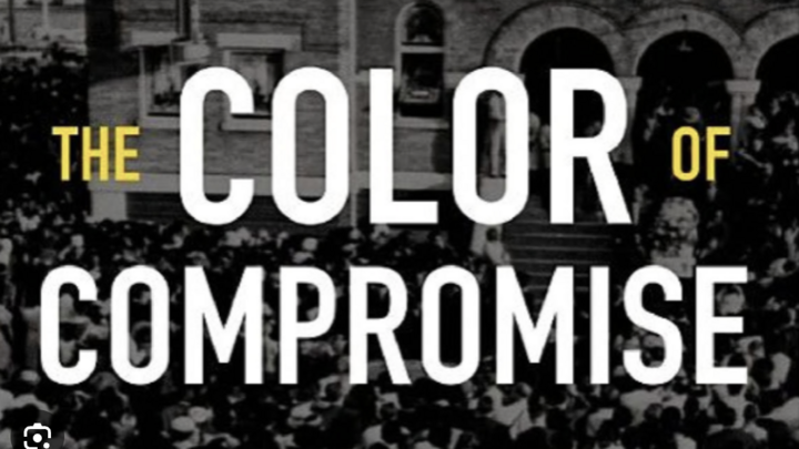 Logo for "The Color of Compromise" Book Dicussion Group