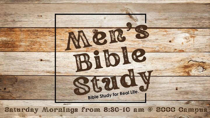 Logo for Men's Bible Study | Led by Pastor Pipe