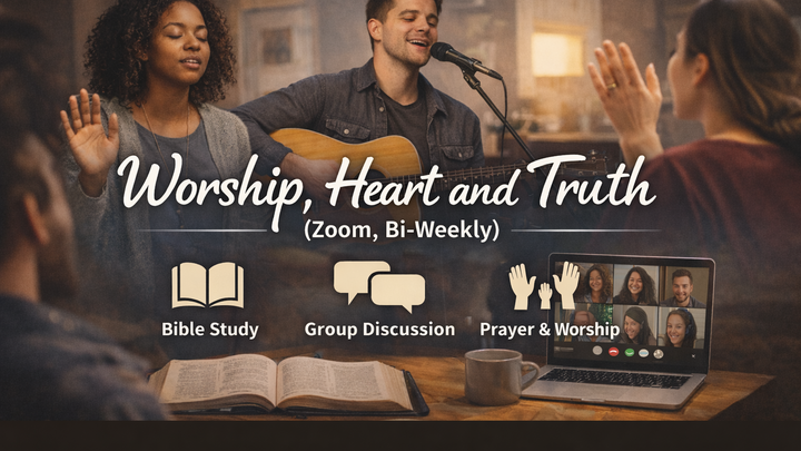 Logo for Rachel Janney | Worship, Heart and Truth (Zoom, Bi-Weekly)