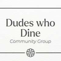 Logo for Dudes Who Dine Community Group