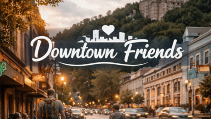 Logo for Downtown Friends