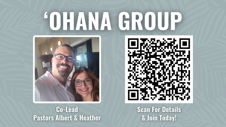 Logo for ʻOhana Group - Pastors Albert & Heather