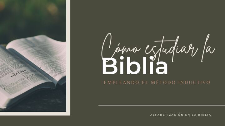 Logo for Cómo estudiar la Biblia 101  - Primavera de 2026