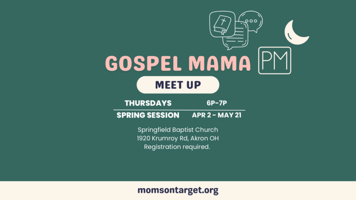 Logo for Gospel Mama Meet Up Spring 2026 (THURS PM)