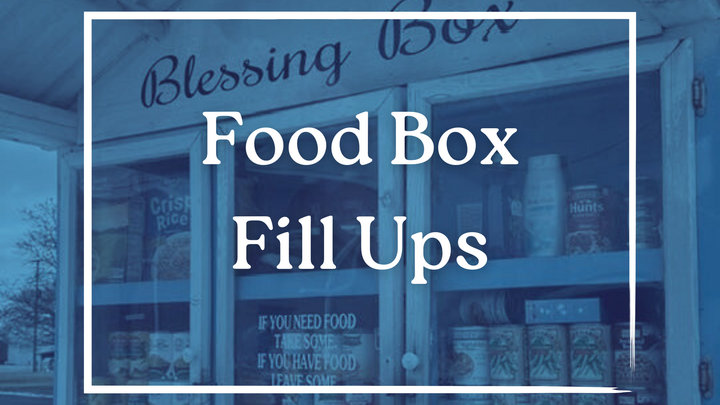 Logo for Food Box Fill-Ups - June 27th