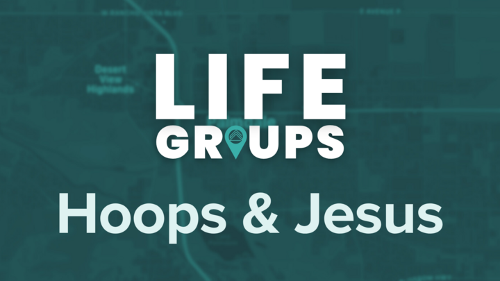 Logo for Life Group - Hoops & Jesus