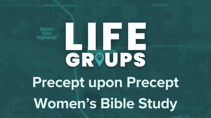 Logo for Life Group - Precept upon Precept Women's Bible Study
