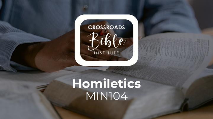 Logo for CBI: Homiletics (MIN104)