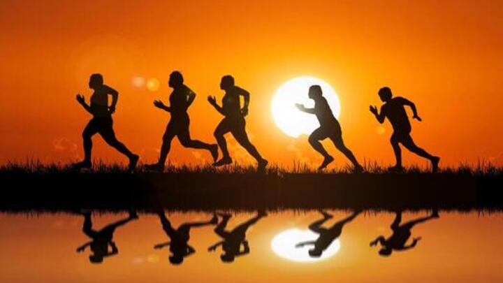 Logo for Health is Holy (Running Group)