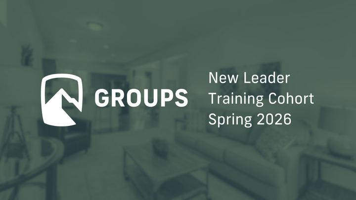 Logo for Groups Leader Training Cohort- Spring 2026
