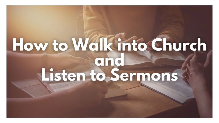 Logo for How to Walk into Church and Listen to Sermons