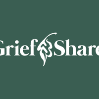 Logo for Grief Share (Pete and Kate Cardamone)