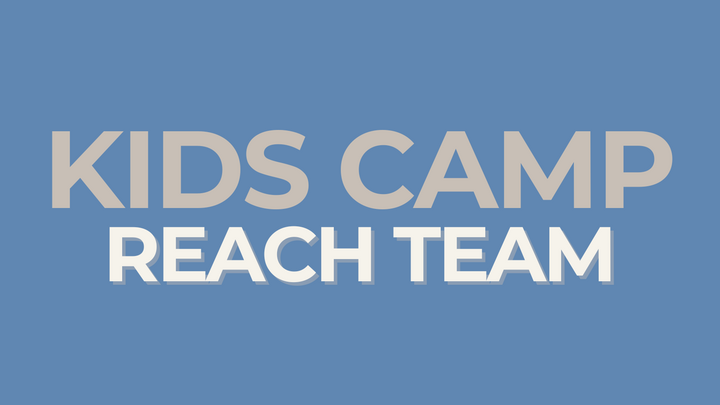 Logo for Kid's Camp 2026 Volunteer