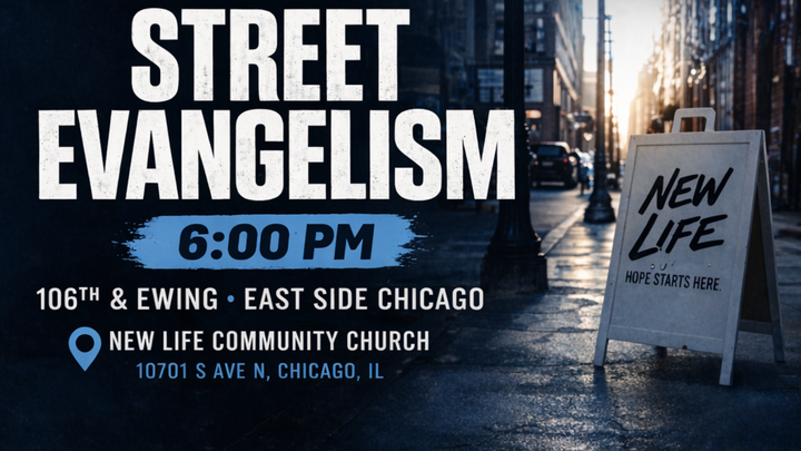 Logo for East Side- Street Evangelism (Wed)