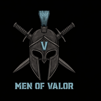 Logo for Men of Valor- A Men's Ministry Tribe
