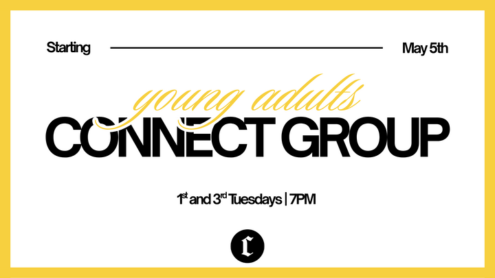 Logo for Young Adults Connect Group (Tuesday Evenings) 18-25yrs