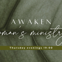 Logo for Awaken PM Woman's Ministry