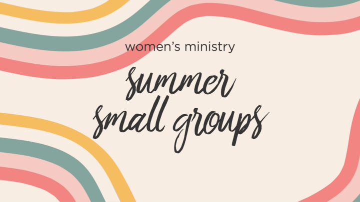 Logo for Women's Summer Small Groups 2026 | Carole Kerby and Cindy Nelson (Ephesians)