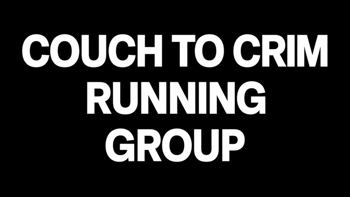 Logo for Couch To Crim Running Group