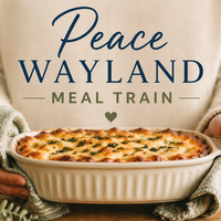 Logo for Peace Wayland Meal Train Serve Team