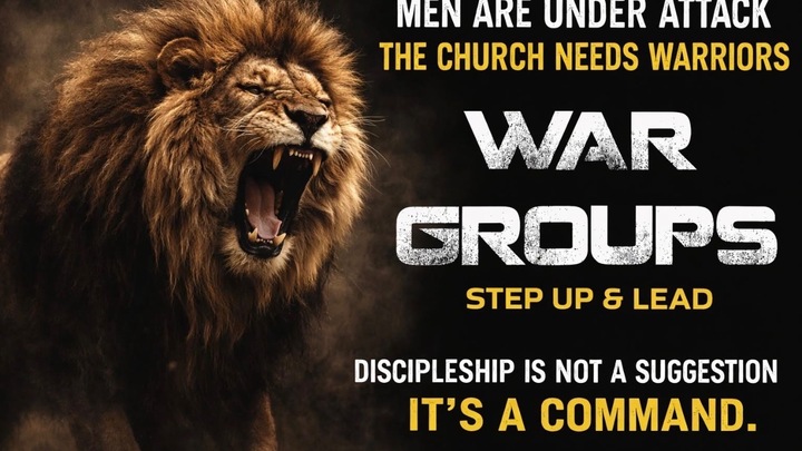 Logo for Man Up God’s Way: War Group- Mondays