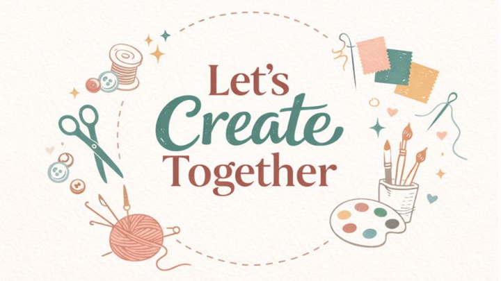 Logo for Let’s Create Together(Crafting Lifegroup)(20+)-Thursdays [Co-Ed | Semester based]