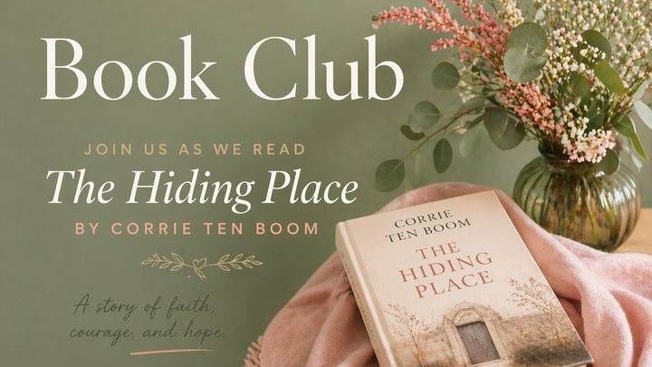 Logo for Women's Book Club | The Hiding Place