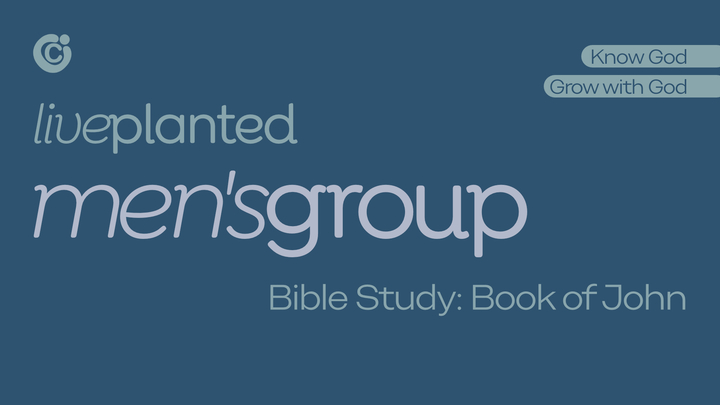 Logo for Men’s Bible Study: John