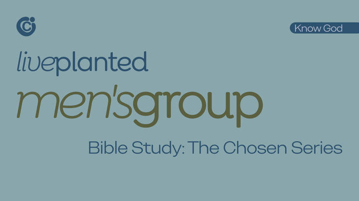 Logo for Men’s Bible Study: The Chosen Series