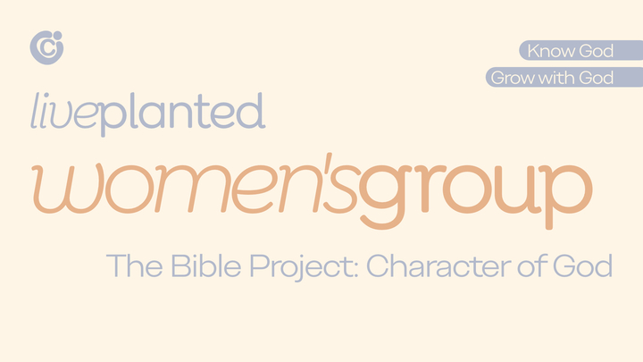 Logo for The Bible Project: Character of God (Women’s)