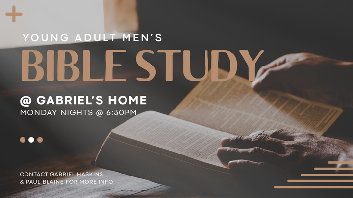 Logo for Young Adult Men's Small Group
