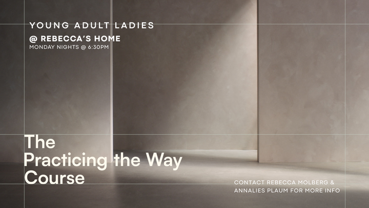 Logo for Young Adult Ladies Practicing the Way Course