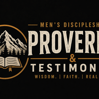 Logo for Proverbs and Testimonies (Men's Discipleship Group)