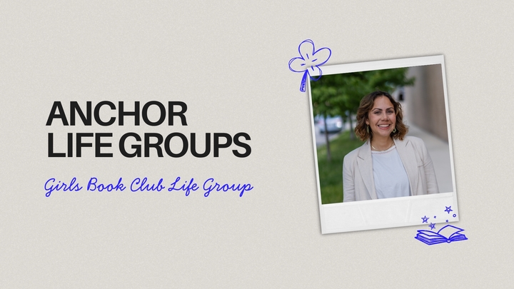 Logo for Girls Book Club | Anchor Life Group