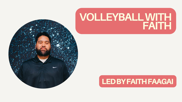 Logo for Volleyball with Faith