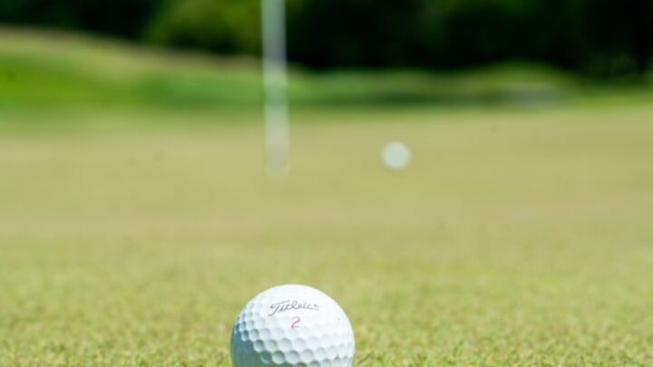 Logo for Sim. Golf League