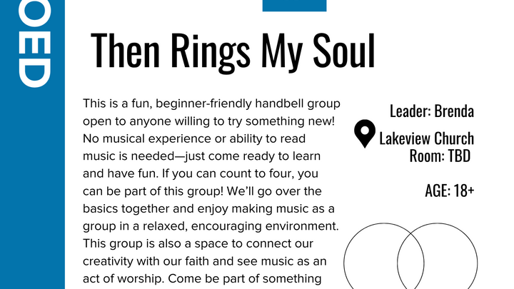Logo for Then Rings My Soul