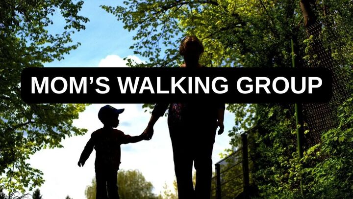 Logo for Mom's Walking Group