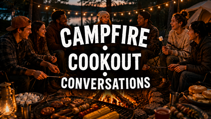 Logo for Campfire Cookout Conversations