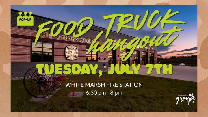 Logo for Food Truck Hangout - White Marsh Fire Station