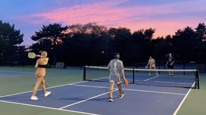 Extreme pickleball (kinda)