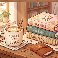 Logo for Coffee With Jesus