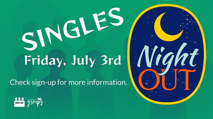 Logo for Singles Night Out - Pop-Up Group
