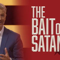 Logo for Bait of Satan (by John Bevere)