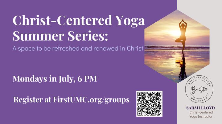 Logo for Christ-Centered Yoga Summer Series